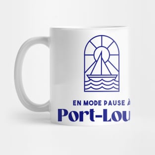 Port Louis in pause mode - Brittany Morbihan 56 BZH Sea Mug